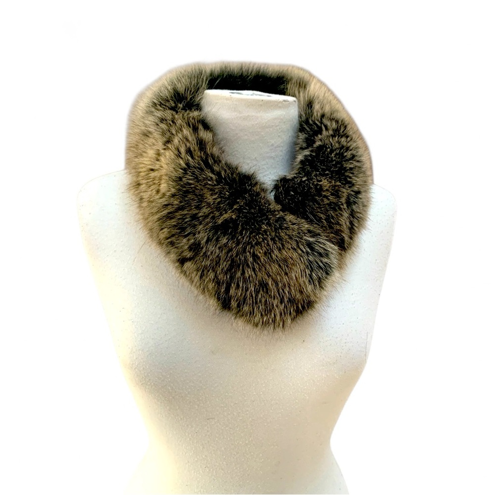 GENUINE Vintage Fur Stole Collar